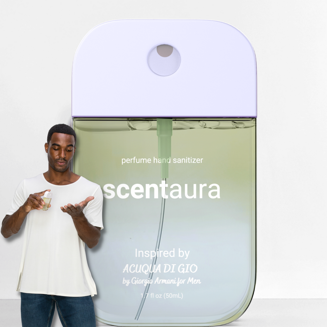 Acuqua Di Gio Fragrance Perfume Hand Cleanse Spray