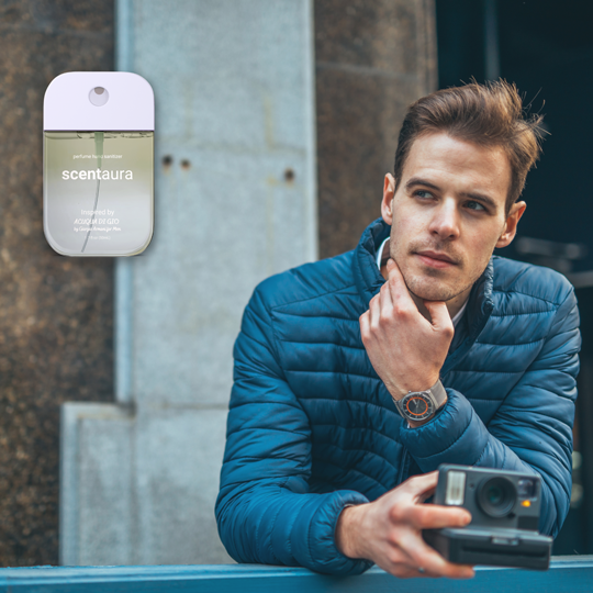 Acuqua Di Gio Fragrance Perfume Hand Cleanse Spray