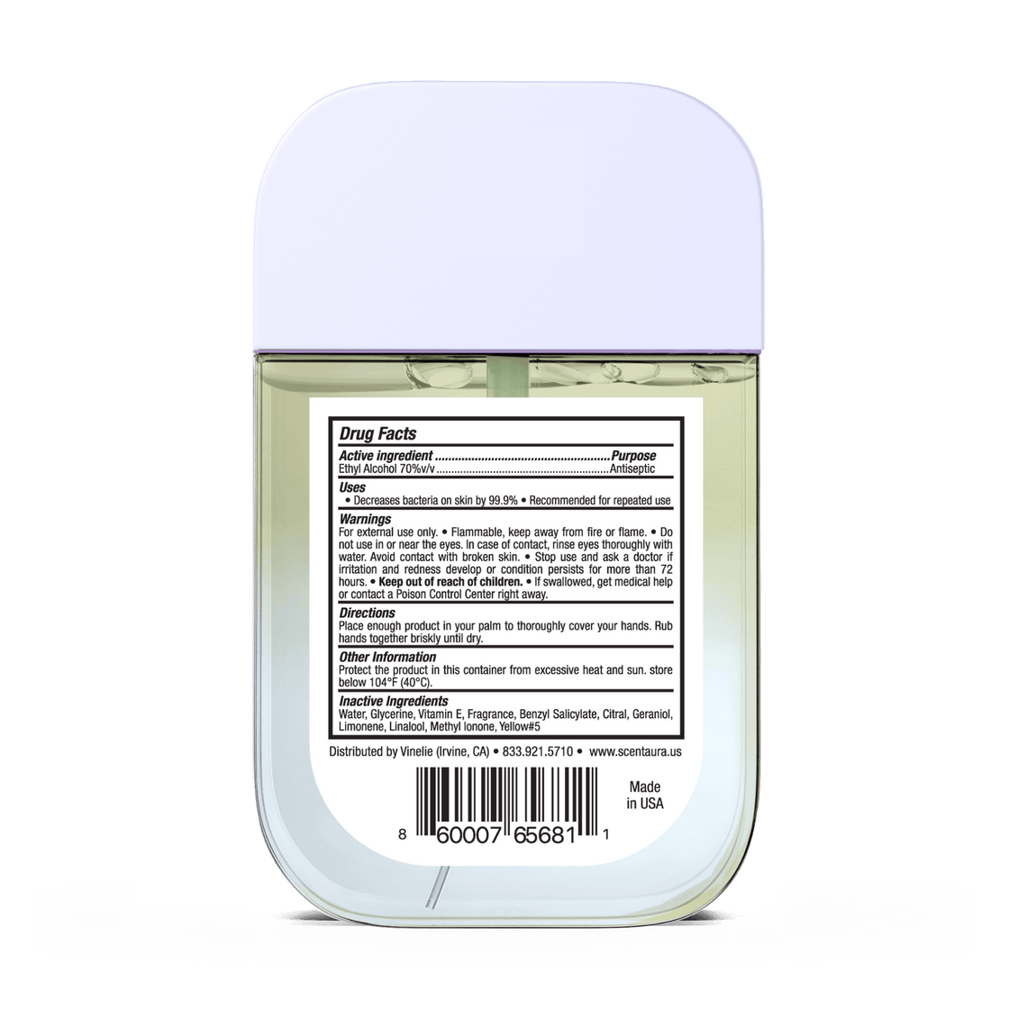 Acuqua Di Gio Fragrance Perfume Hand Cleanse Spray