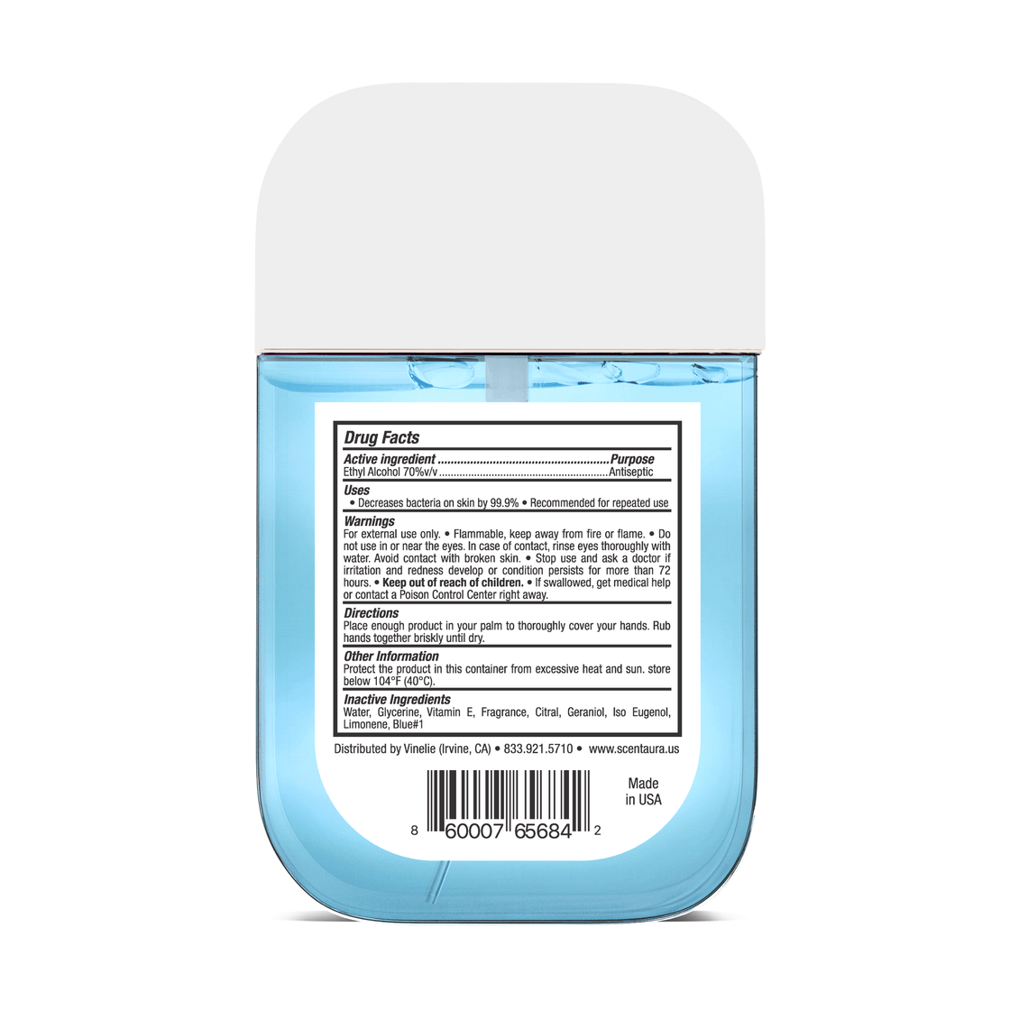 Light Blue for Women - Fragrance Perfume Hand Cleanse Spray